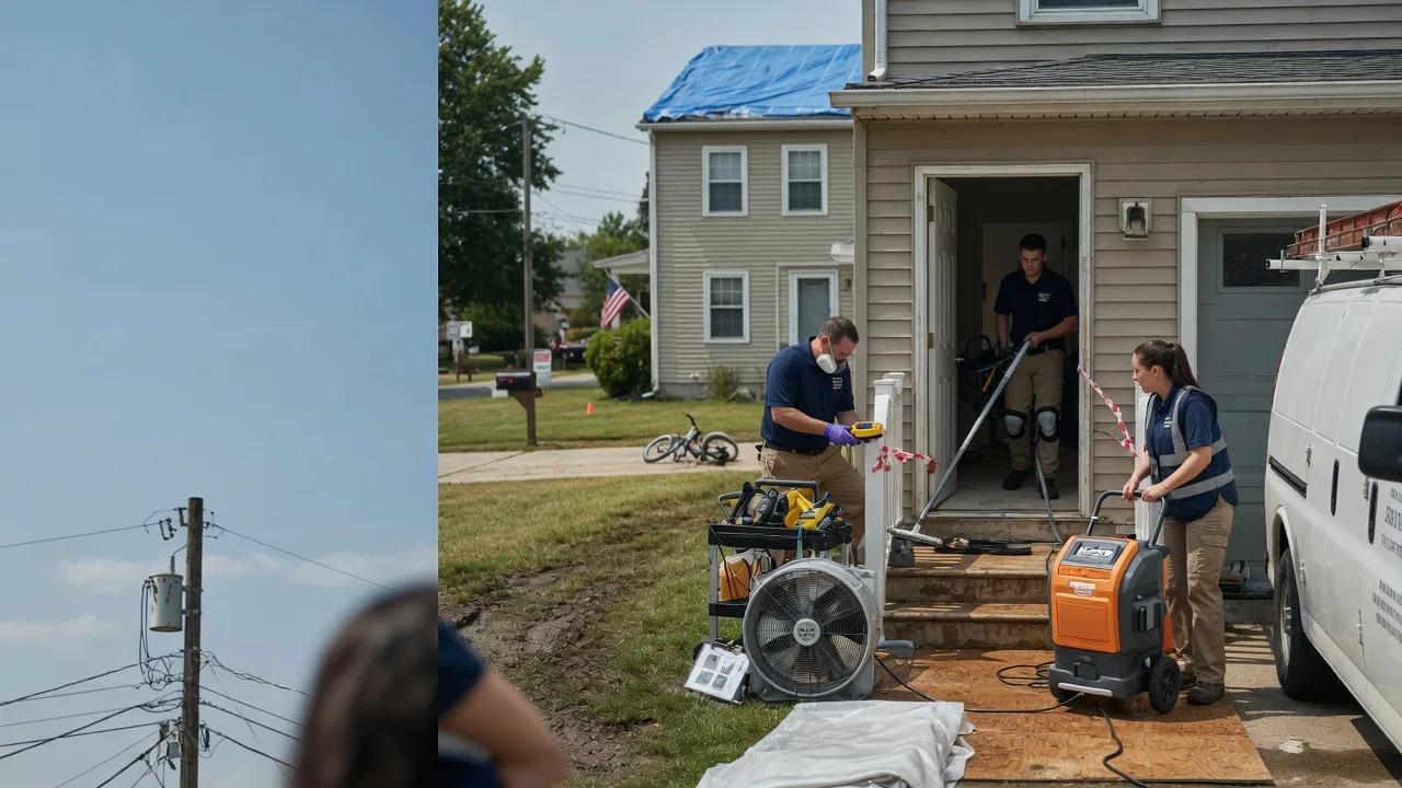 Water Damage Repair in Hays, NC near me